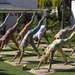 Algarve Yoga lesson outdoor Prado Villas